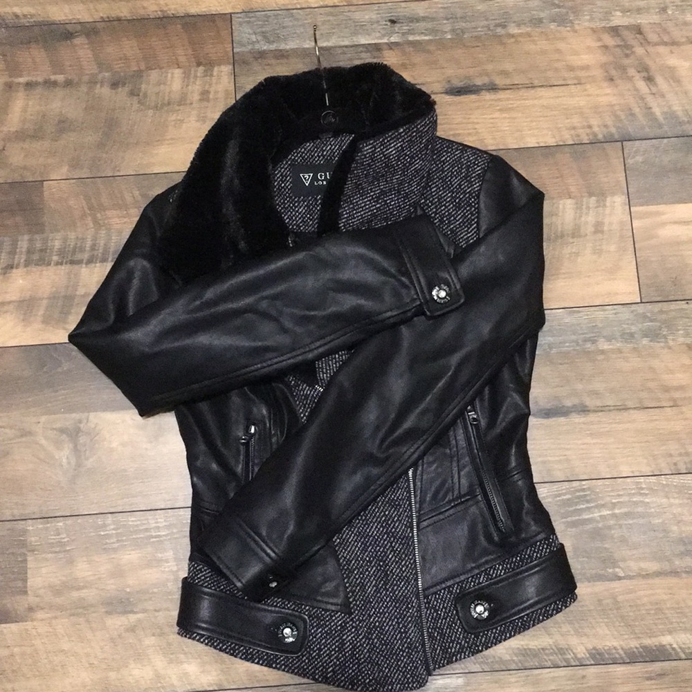 Guess Los Angeles Black Coat - Picture 6 of 6